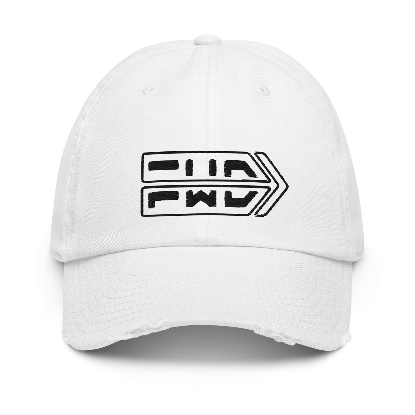 FWD Distrtressed Base ball Caps